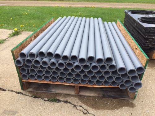 2 inch CPVC Pipe, Schedule 80, 53 in. long, lot of 70 pieces