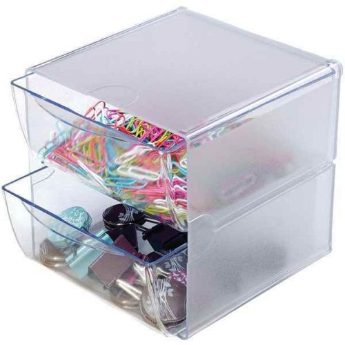 Cube with 2 Drawers (Clear) [ID 3080744]