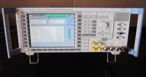 Rohde &amp; Schwarz CMU200 Universal Radio Communication Tester  B56 B68 B78 B96 K20