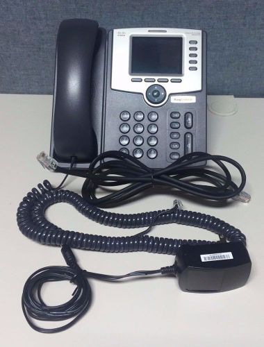 Cisco Small Business SPA525G2 RingCentral IP Phone w/ Power Supply *WARRANTY*