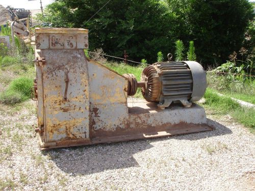 Heavy Duty Hammermill with 150 HP recently rebuilt/rewound Motor included