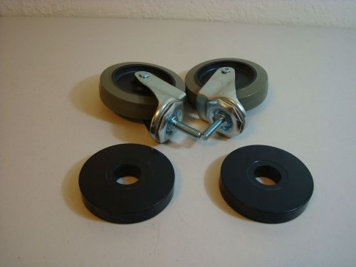 HDX 4 in. Industrial Casters (2-Pack)