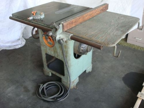 1939 Delta Four Footed UNISAW Table Saw, Model 1450, Serial Number B360