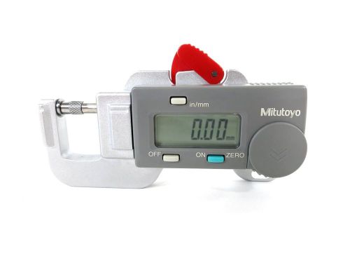 Mitutoyo 700-118 digital quick mini pocket gage thickness gauge machinist tool for sale