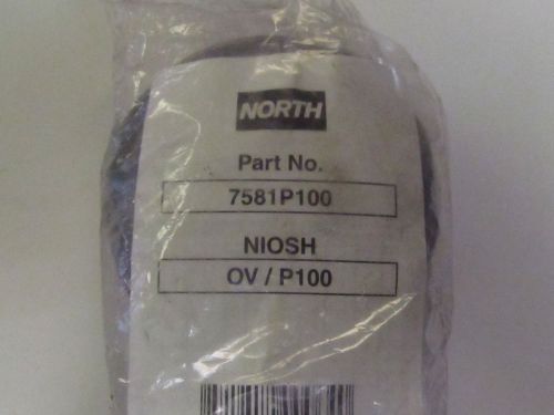 North Respirator Cartridge 7581P100 OV P100, 2 Pack