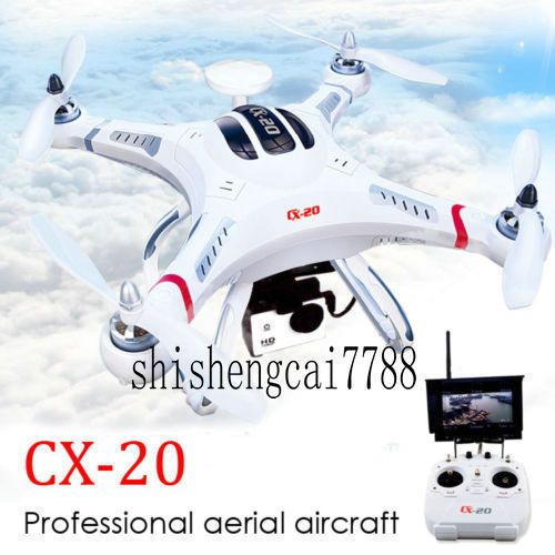 CX20 Auto Pathfinder GPS 6Axis Gyro RC Quadcopter Drone w/ 12MP Camera FPV RTF