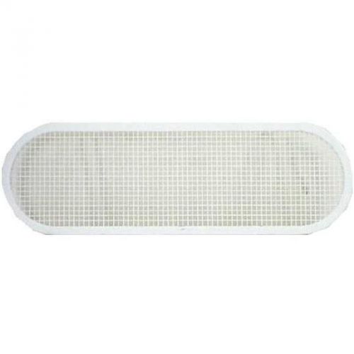 Vntlr Sfft Wht Hi Rsn 22Sq-In LL Building Products Eave Vents EAP412W White
