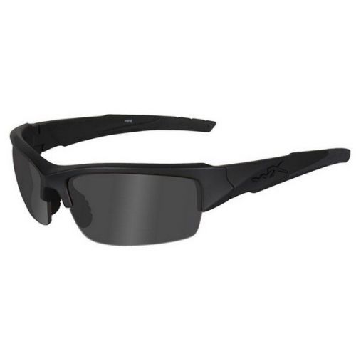Wiley X CHVAL08 Valor Sunglasses Black Ops Polarized Smoke Gray/Matte Black