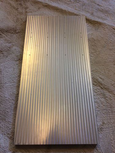 Machined Aluminum Plate 12&#034; X 24&#034; X 1&#034;  Perfectly Square.  .994 Thick +/- .003