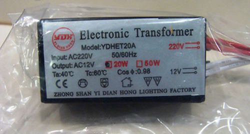 LOT OF 49 ELECTRIC TRANSFORMER INPUT:AC220V  OUTPUT: AC12V  NEW !
