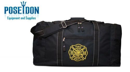 BLACK Lightning X Deluxe Firefighter Step-In  Turnout Gear Bag, LXFB-40VB