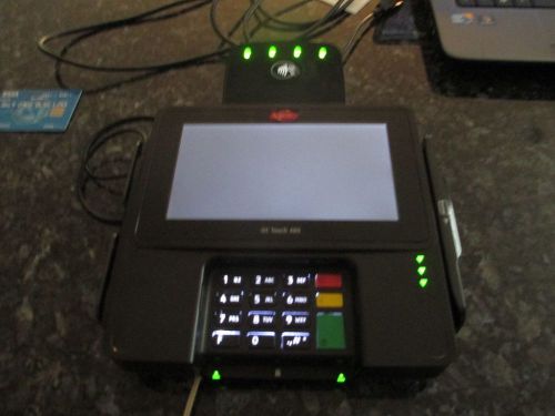 Ingenico iSC Touch 480 Credit Card Terminal Reader tested and does power on