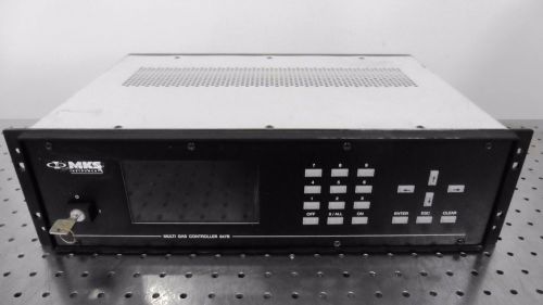 G127811 mks instruments 647b8rone rack mount multi gas controller 647b w/one key for sale
