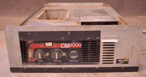 Metro CM2000 Food Warmer Base Section for Parts/Repair