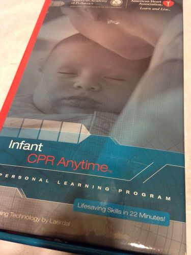Infant CPR Kit Practice Personal Learning Program Manikin DVD Mini Baby Breath