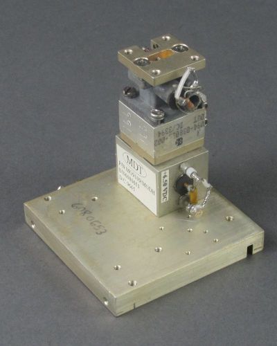 Waveguide Assembly - w/ MDT Tuned Gunn Oscillator &amp; Harris Isolator - WR-42
