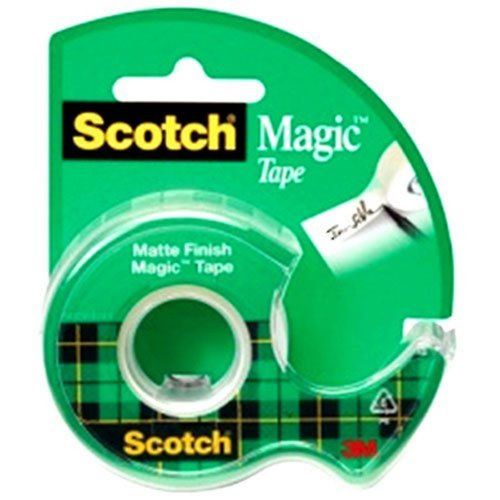 Scotch magic tape with dispenser 1/2 x 800 inches (119) pack of 1 for sale