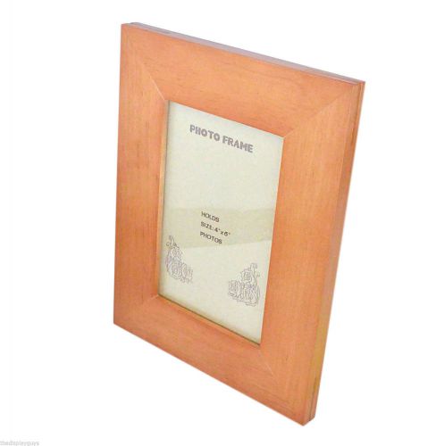 4x6&#034; Wooden Photo Frame on 6 3/4&#034;x8 3/4&#034; for Craft, Office or Home Decor