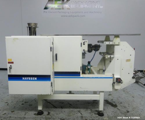 Used- hayssen ultima 8-12hr vertical form fill seal machine. capable of speeds u for sale