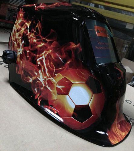 Fbl new auto darkening welding soccer helmet certified mask cheater-lens-ready for sale