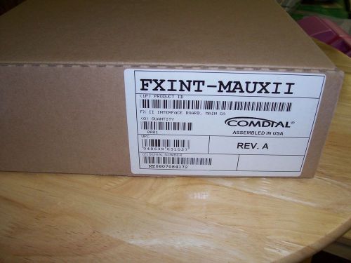 Vertical/Comdial FXINT-MAUXII Auxillary board NIB
