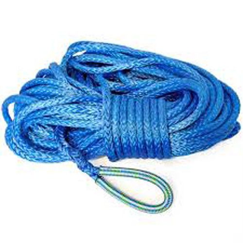 Winch Lines Amsteel Blue,12 Strand,19,600 Lb Strength,Spliceable, 3/8&#034; x 150&#039;