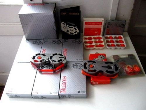 Lot 21 -7 ibm selectric correctable ribbon cassettes-14 liftoff correction tapes for sale