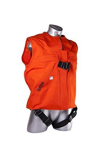 Guardian Fall Protection 02530 Fire Retardant Construction Tux Harness, XL