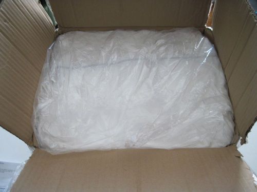 Box of 25 white disposable coveralls 4xl with elastic wrist &amp; ankle for sale