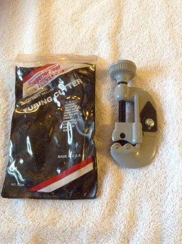 Superior tool tubing tube pipe cutter 1/8&#034; to 1 1/8&#034; #35236 new for sale