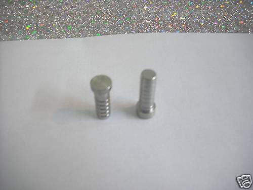 Stainless Fitting PLUG 1/4&#034; Barb Set of 2, LANCER PART# 3027
