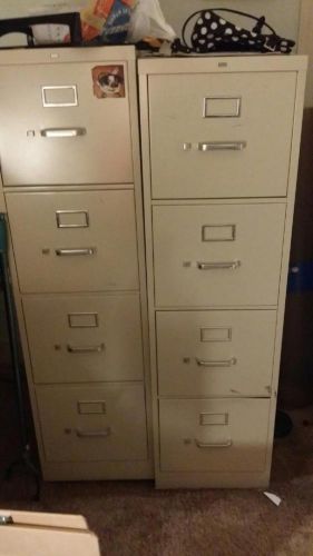 REDUCED! USED METAL FILING CABINETS LOCAL PICKUP ONLY FEW VINTAGE VARIOUS COLORS