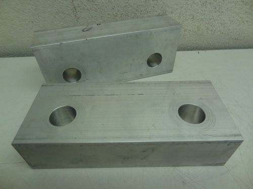 6 x 2.5 x 1.5&#034; Oversized (Extension) Aluminum Soft Jaws for 6&#034; Vise