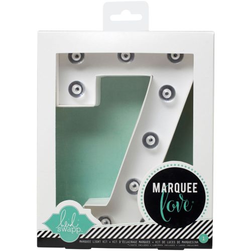 &#034;heidi swapp marquee love letters, numbers &amp; shapes 8.5&#034;&#034;-7&#034; for sale