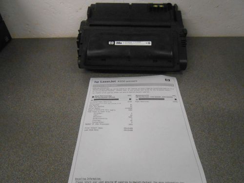 USED TONER 38A  78% FULL  &lt;FREE SHIPPING&gt;
