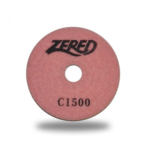 Zered 5&#034; premium diamond polishing pad for granite marble grit 1500 for sale