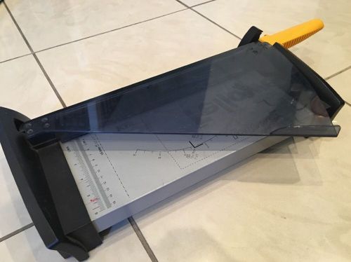 Fellowes Fusion 120 Guillotine Paper Cutter Free Shipping. U.S. Seller.
