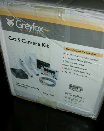 Greyfox cat camera kit part #F7645 --  3 cameras! OnQ home systems. MAKE OFFER