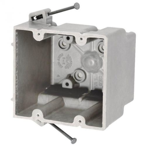 Switch box, 2 gang, 32.5 cu-in x 3-3/4&#034; l x 4&#034; w x 3&#034; d allied moulded products for sale