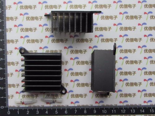 1PCS Black 38*38*18MM Aluminum Heatsink Heat Sink Thermal Pad Transfer Blade