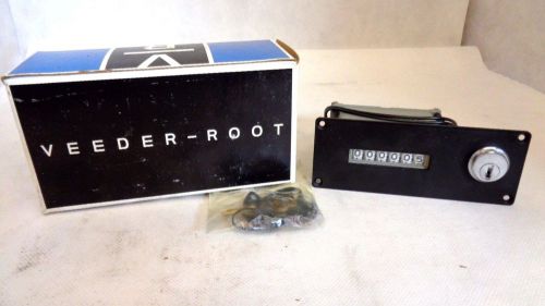 NEW IN BOX VEEDER-ROOT 120506-397 6-DIGIT COUNTER WITH KEY