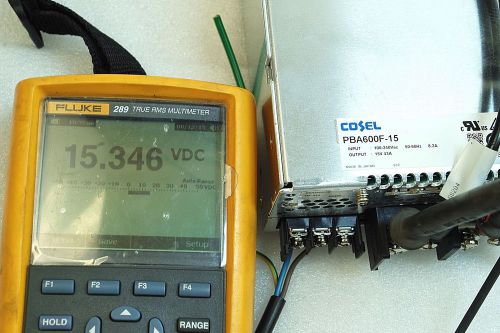 COSEL PBA600F-15 POWER SUPPLY TESTED WORKING