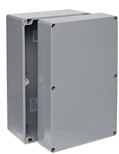 BUD Industries PN-1341-DG High-Impact ABS NEMA 4x Indoor Box