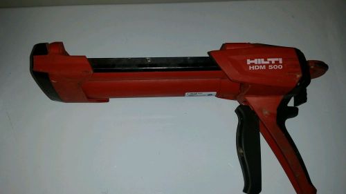 Hilti hdm500 epoxy gun