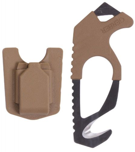 Gerber Seatbelt &amp; Nylon Strap Cutter - 5&#034; Compact Safety Rescue Blade
