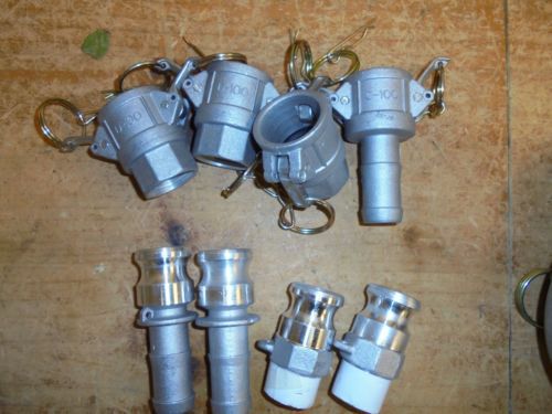 Mixed box 1in camlock fittings 9pcs for sale