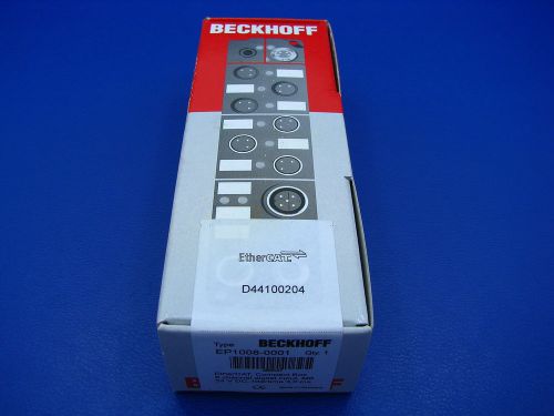 Beckhoff Ethercat 8 Channel Digital Input Block   EP1008-0001 NEW