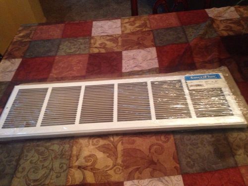 NEW 30&#034; x 8&#034; RETURN GRILLE - Easy Air FLow - Flat Stamped Face