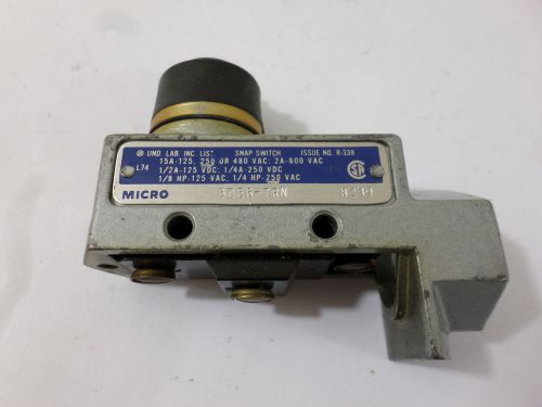 Used Micro Snapswitch BZE6-7RN B239