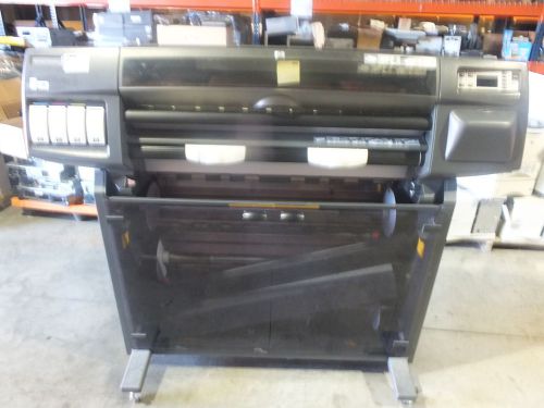 USED HP DesignJet 1055CM Plus (C6075B) Plotter Printer not tested for PARTS o...